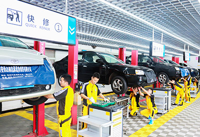 发动机、底盘维修保养模块_郑州万通汽车学校